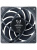 Кулер для корпуса Scythe Grand Tornado 120 (120x120x26mm, 4-pin PWM, 63.25CFM, 23.37dBA, 2000RPM, Black) Кулер для корпуса Scythe Grand Tornado 120 (120x120x26mm, 4-pin PWM, 63.25CFM, 23.37dBA, 2000RPM, Black)