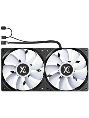 ������� �������� ���������� XASTRA LP240 ARGB BK Intel LGA LGA1851/1700/1200/115X/AM5/AM4 ( 2x120, ARFB fan and PUMP,  TDP 265W, black) RET
