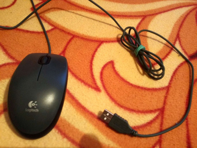 ���� Logitech M90 Grey USB Mouse (910-001794 / 910-001793)