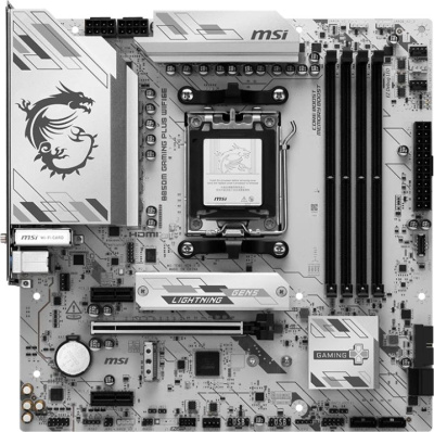 ����������� ����� MSI B850M GAMING PLUS WIFI6E, SocketAM5, AMD B850, mATX, Ret