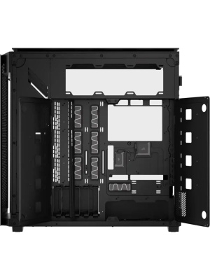������ Corsair iCUE LINK 9000D Airflow, Full-Tower, TG, no fan, 4xUSB-A 3.2, 2xUSB 3.2 Type-C, SSI-EEB, E-ATX, ATX, mATX, mITX Black