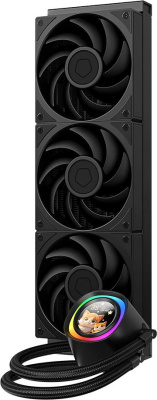 ������� ����������� ���������� ID-Cooling FX360 LCD PE BLACK LCD