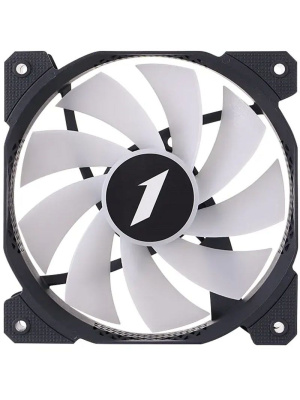 ���������� 1STPLAYER F7R Black / 120mm Reverse ARGB 3pin 5V PWM 4pin 12V 600-1800rpm 56.34cfm 36.99dBA / F7R-BK / BULK