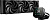 ������� �������� ���������� Deepcool Spartacus 360 Soc-AM5/AM4/1200/1700/1851 4-pin LCD, ������, Ret (R-SPT360-BKDSMP-G-1)