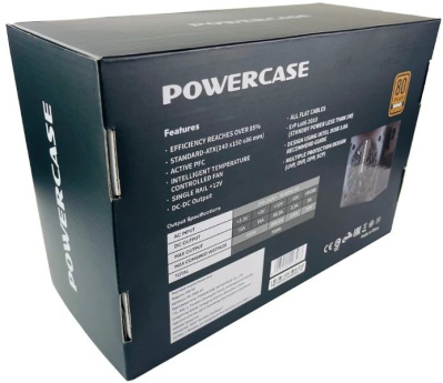 ���� ������� Powercase PB700 80 Plus Bronze, ATX 2.31, 700W, APFC, DC-DC, PS-700B-DC