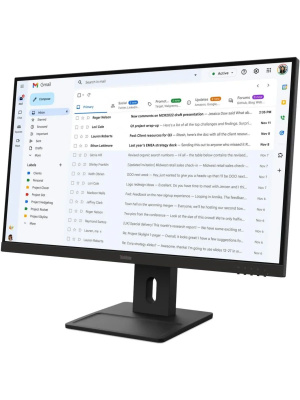 ������� Lenovo ThinkVision E27-40 27" 16:9 FHD (1920x1080) IPS, 100Hz, 300N, 1xHDMI 1.4, 1xDP 1.2, 1xVGA, LTPS, 1Y