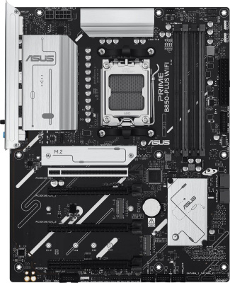 ����������� ����� Asus PRIME B850-PLUS WIFI SocketAM5 AMD B850, ATX, Ret