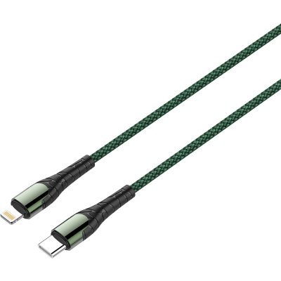 USB  PD: Type-C--Lightning LDNIO LD_B4527 LC111/1m/ 20W/ : 110 /  / Green
