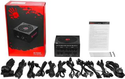 ���� ������� Bloody ATX 850W BD-PS850G 80+ gold (20+4pin) APFC 120mm fan 12xSATA Cab Manag RTL