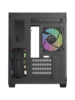 ������ Ocypus Iota C50 BK Curve ARGB Digital, MATX, Type-C*1, USB3.0*2, REAR 1x120mm ARGB, MB SIDE 2x120mm ARGB
