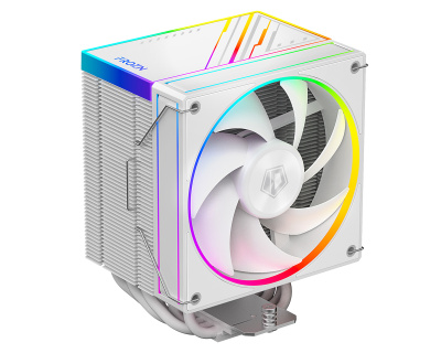 ����� ID-COOLING FROZN A610 ARGB WHITE LGA20XX/1700/1200/115X/AM5/AM4 (TDP 250W, PWM, ������, 6 ����.������ + ������ ����, ARGB FAN 120mm, �����) RET