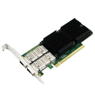 ������� ������� PCIEX16 DUALPORT 100G LRES1046PF-2QSFP28 LR-LINK