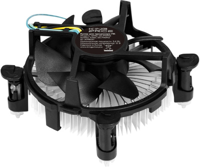 ����� ��� ���������� KingPrice KPAC-65-PWM3 92x92x25mm Soc-1200/1150/1151/1155 ������ 4-pin 18-35dB Al 65W 140gr Ret