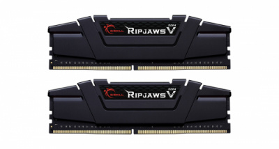 ����������� ������ DDR4 G.SKILL RIPJAWS V 32GB (2x16GB kit) 3600MHz CL18 1.35V CLASSIC BLACK (F4-3600C18D-32GVK)