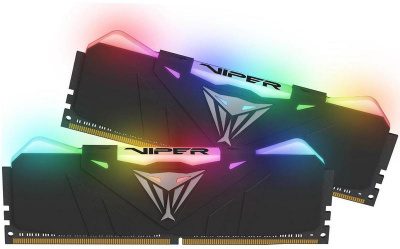  DDR4 16Gb 2x8GB (pc-33000) 4133MHz Patriot Viper4 Black CL19 LED RGB PVR416G413C9K