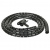 Кабельный органайзер Buro Spiral Hose 20x2000mm Black Кабельный органайзер Buro Spiral Hose 20x2000mm Black