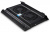 ��������� ��� �������� 17" Deepcool N8 BLACK 380x278x55mm 2xUSB 1244g 25dB ������