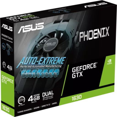 ���������� ASUS  Phoenix GeForce GTX 1630 4 �� GDDR6 EVO (PH-GTX1630-4G-Evo) (90YV0I53-M0NA00)