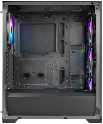 ������ Azza Aerohex Black, ��� ��, Midi-Tower, ������ (CSAZ-203A03)