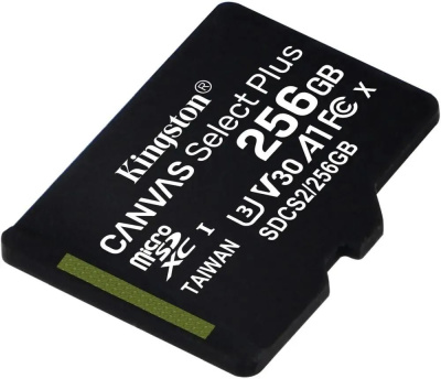 ���� ����� microSDXC 256GB Kingston SDCS3/256GBSP Canvas Select Plus w/o adapter