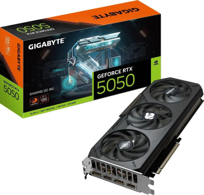 ���������� Gigabyte NVIDIA GeForce RTX 5050 GAMING OC 8Gb (GV-N5050GAMING OC-8GD 1.0) Ret