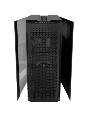������ Corsair iCUE LINK 9000D Airflow, Full-Tower, TG, no fan, 4xUSB-A 3.2, 2xUSB 3.2 Type-C, SSI-EEB, E-ATX, ATX, mATX, mITX Black
