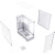 Корпус HSPD F560-TGWH White Корпус HSPD F560-TGWH White