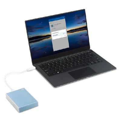 ������� ���� ������� Seagate 2.5" 5TB One Touch Blue  STKZ5000402 USB 3.2 Gen1 Type-A
