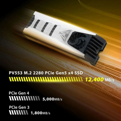 ���������� SSD Patriot PCIe 5.0 x4 4TB PV553P4TBM28H PV553 M.2 2280