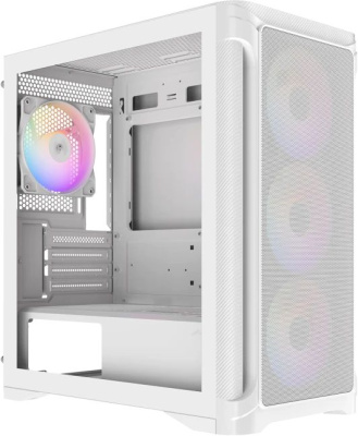 ������ �� SAMA S31 White, ��� ��, Midi-Tower, White (S31-WHMMA4X1-GL)
