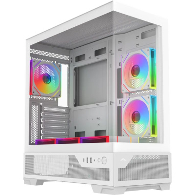 ������ �� SAMA V43, ��� ��, Midi-Tower, White (V43-WHADA6X1-GL)