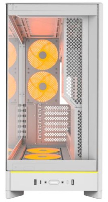 ������ Montech HS02 PRO White / ATX / 5x120mm ARGB fans & hub / HS02 PRO (W)