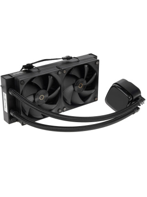 ������� ����������� ���������� Ocypus Iota L24 BK (280W, 240mm, LED temp, Black, ARGB Pump, Fans: 2x120mm, 77CFM, 2000RPM/Pump height 65mm, 27dBA, 3100RPM, Rad thickness 27mm/ S: 1851, 1700, 1200, 115X, AM5, AM4)