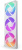 ����� ��� ������� ��/ Case Cooler NZXT F360 RGB Core (120x120x25mm, 4-pin PWM, RGB, 75.12CFM, 30dBA, 2400RPM, White, Single-Frame RGB Fan Unit)	