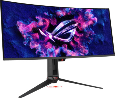 ������� 34" ASUS ROG Swift PG34WCDN, 3440x1440, QD OLED, 360��, ���������, ������ (90LM0CU0-B01971)