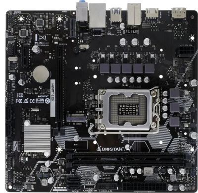 ����������� ����� Biostar H610MT-E D5, Socket LGA 1700, Intel H610, mATX, Ret