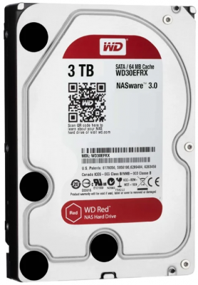   3Tb SATA-III Western Digital Red (WD30EFAX)