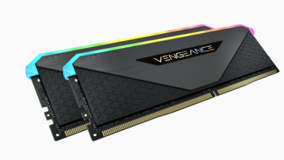   Corsair DDR4 32Gb (2x16Gb) 4000MHz pc-32000 Vengeance RGB RT black (CMN32GX4M2Z4000C18)