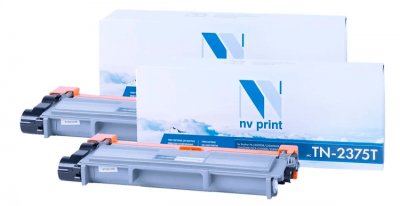 ����� NVP NV-TN-2375T-SET2 ��� Brother HL-L2300DR/ HL-L2340DWR/ HL-L2360DNR/ HL-L2365DWR/ DCP-L2500DR/ DCP-L2520DWR/ DCP-L2540DNR/ DCP-L2560DWR/ MFC-L2700DWR/ MFC-L2720DWR/ MFC-L27