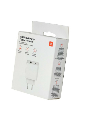 Xiaomi Mi 33W Wall Charger    (Type-A+Type-C) AD332EU (BHR4996GL)