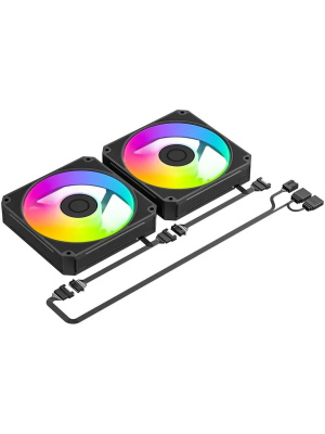 �������� �������� ���������� ID-COOLING SL240 V2 LGA1954/1851/1700/1200/115X/AM5/AM4 (TDP 300W, PWM, LCD Display, DUAL ARGB FAN 120mm) RET
