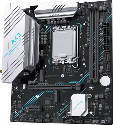 ����������� ����� Maxsun B760M Gaming WiFi ACE, Socket 1700, B760, mATX, RTL