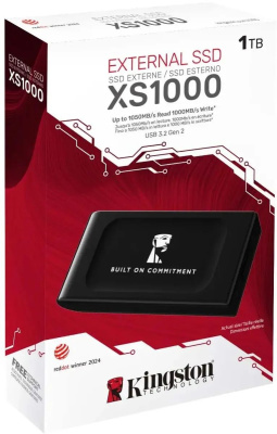 ������������� ���������� SSD Kingston 1TB XS1000 Series SXS1000/1000GA USB3.2 Gen2, Type-C, up to 1050/1000Mbs, 3D TLC