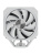 ����� upHere UP1TC6 White / 6HPx6mm, 250W TDP, single tower, 1x120mm fan, 600-1650RPM, 68 CFM, 25dBA, ARGB cover / UP1TC6
