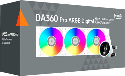 ������� ����������� ���������� PCcooler DA360 Pro ARGB Digital WH, Ret, �����