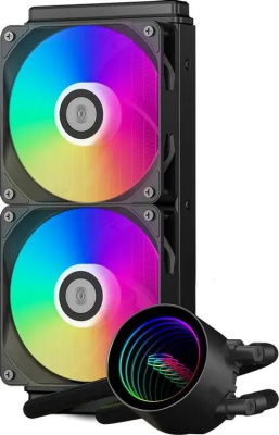 ������� �������� ���������� PcCooler DA240 V2 ARGB ������, Ret (DA240 V2 ARGB BK)