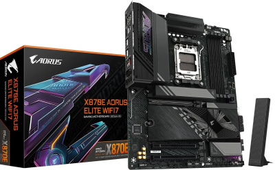����������� ����� Gigabyte X870E AORUS ELITE WIFI7, SocketAM5, AMD X870E, ATX, Ret