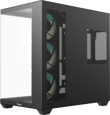 ������ �� Case Ocypus Gamma C74 BK ARGB, Midi-Tower, ��� �� (Gamma-C74-BKD400XX-GL)