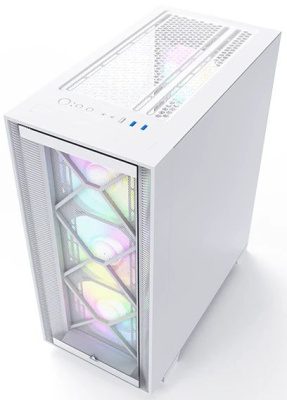 ������ Montech AIR 1000 PREMIUM White / ATX / 4x120mm ARGB fans & hub / AIR1000PW