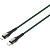 USB кабель PD: Type-C--Lightning LDNIO LD_B4527 LC111/1m/ 20W/ медь: 110 жил/ Нейлоновая оплетка/ Green